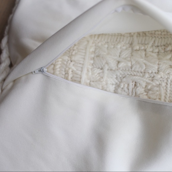 **SOLD**Boho crochet tassel pillow cover - Picture 6 of 6